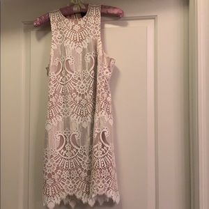 Revolve NBD White Lace Dress Size 0